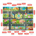 Portable Children City Map Highway Taffic play Mat Toys Cars Play Mat Baby Educational Toys For Kids Games Scene map